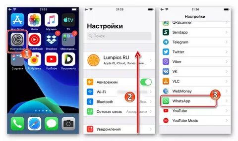 Звонки ватсап айфон