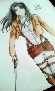 Levi (genderbend) by SarahUsagi-chan on deviantART Genderbend, Attack on ti...