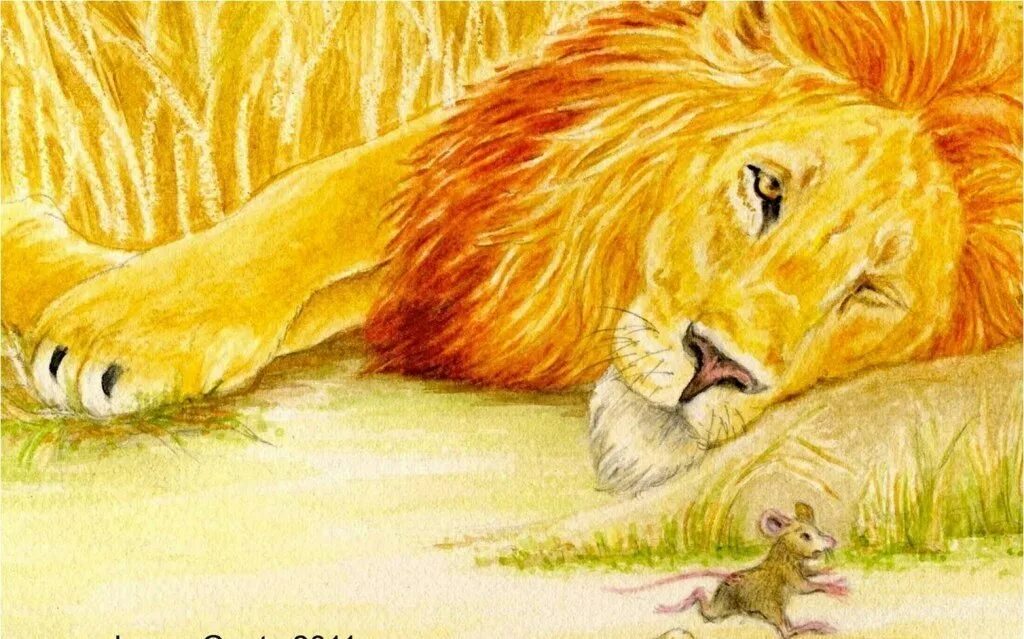 Басня толстого лев и мышь. Лев и мышь толстой. Сказка про Льва. Лев и мышонок.
