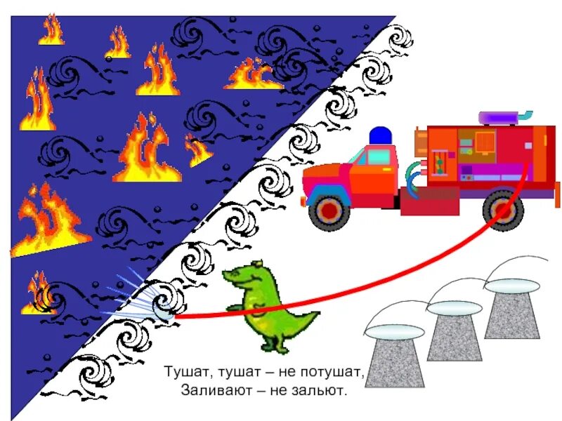 Тушим тушим не потушим