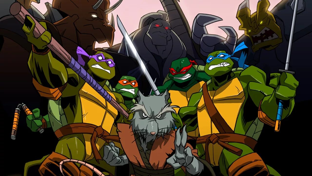 Черепашки TMNT 2003. TMNT 2003 мутанты. Tmnt rus