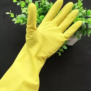 Перчатки резиновые латексные для уборки