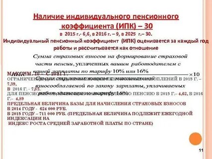 Ипк пенсия что означает