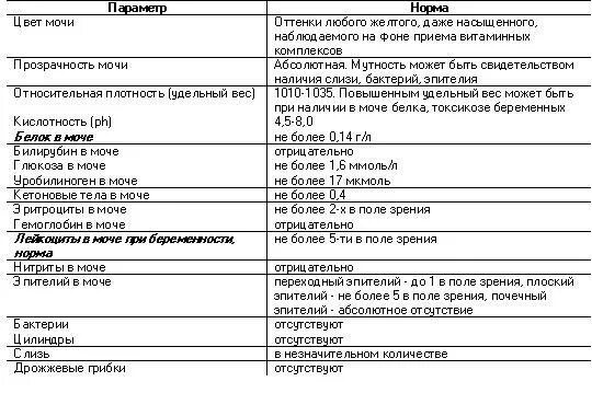РАСШИФРОВКА АНАЛИЗА МОЧИ У ЖЕНЩИН - фотографии