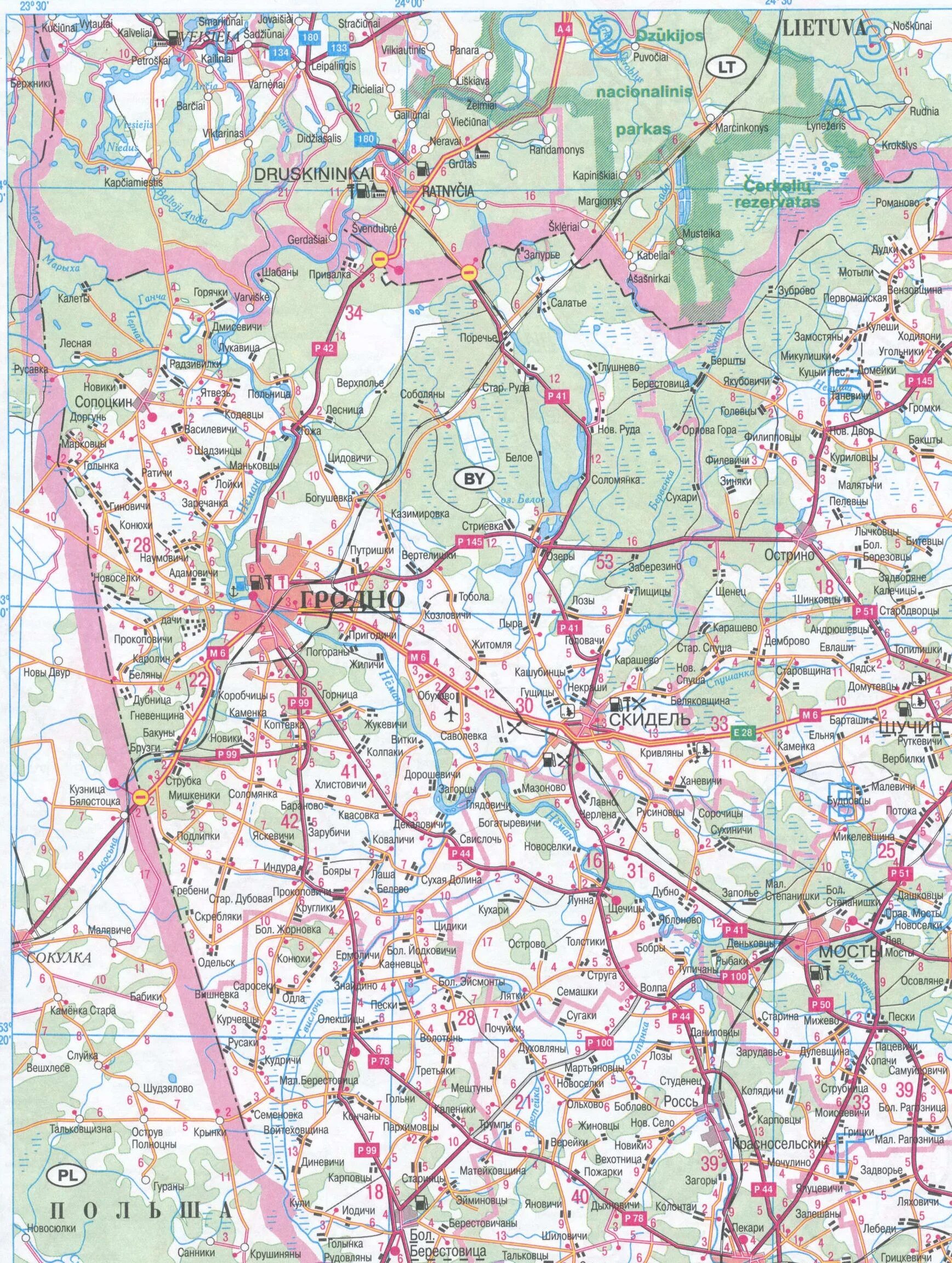 Карта гродненского района. Карта Гродненской области с районами. Карта Гродненской области подробная. Подробная карта Гродненского района. Гродненская область физическая карта.