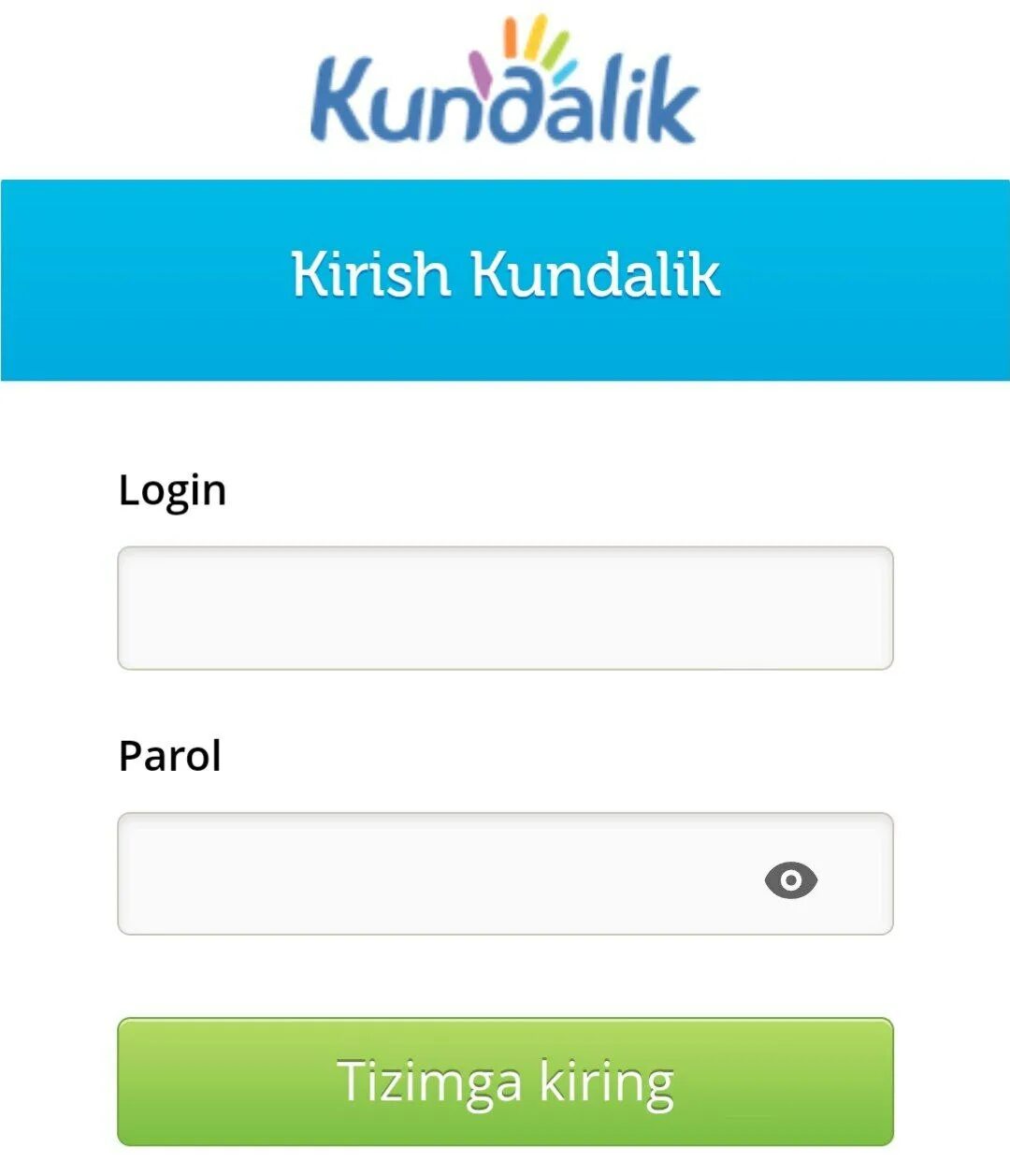 Emaktab uz kirish