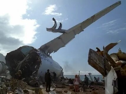 Видео про разбившийся
