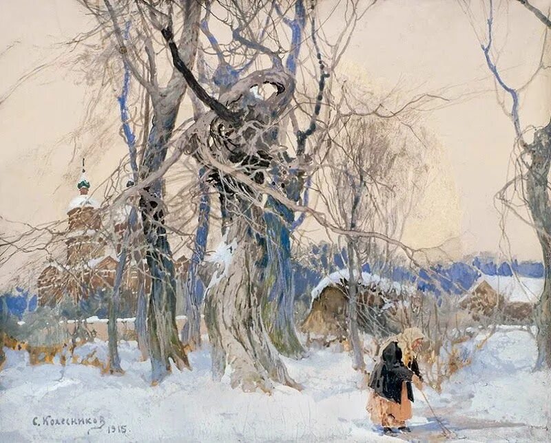 Stepan Kolesnikoff - Google Search Abstract tree painting, Art painting, Tree pa