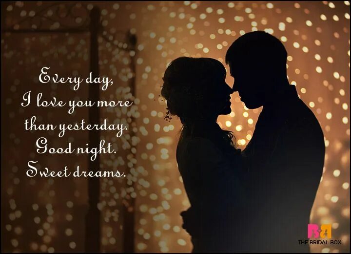 Good night!. Good night feel it. Have a good sleep. Godblight. I love you good night.