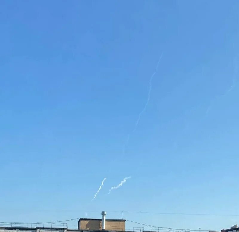 над белгородом громко сегодня