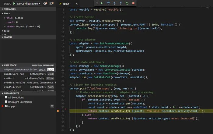 Код бота. Visual Studio code для дискорда. Запуск отладки в js code. @REKINF_bot коды.