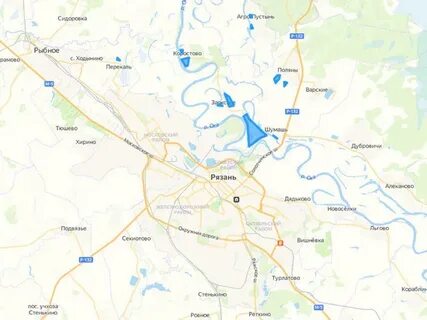 Карта подтопления орска