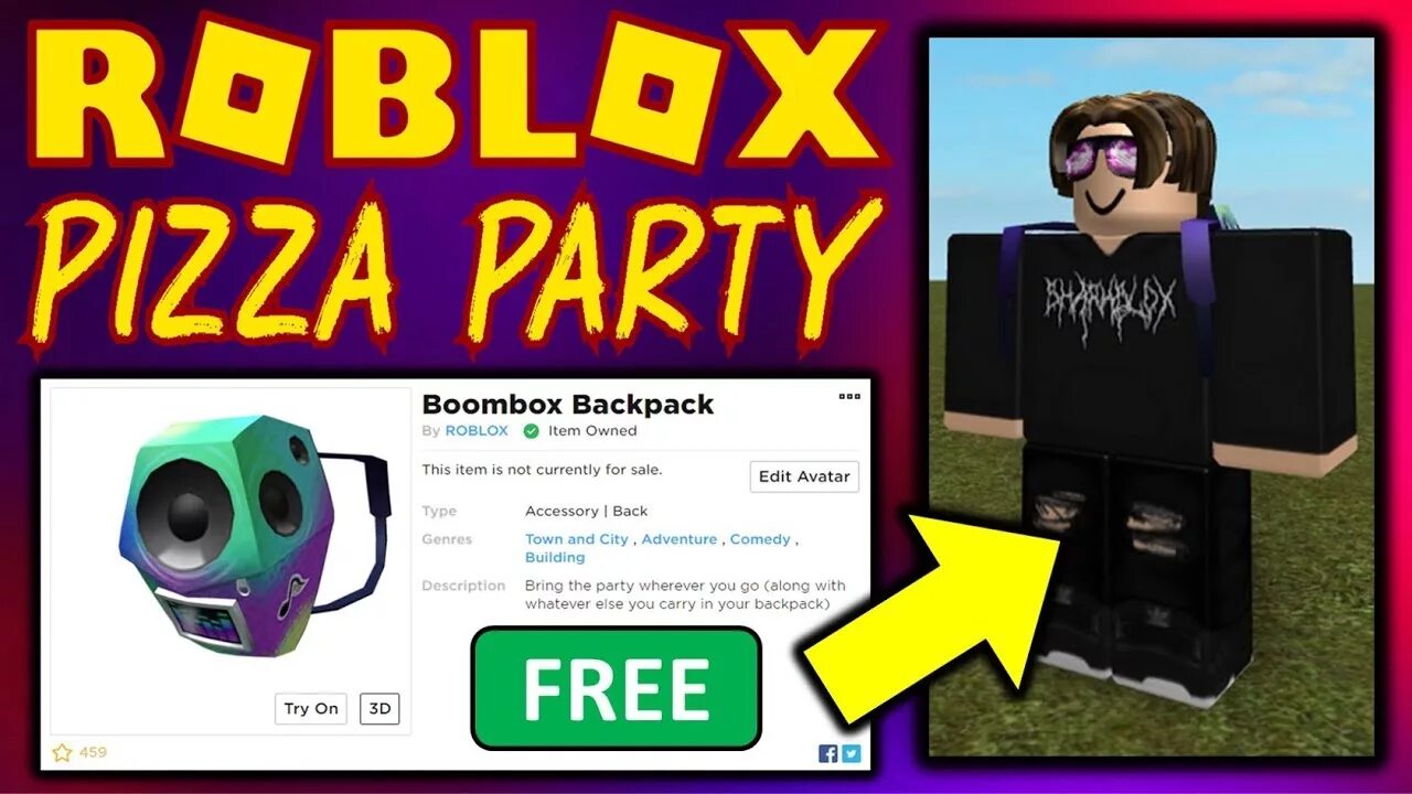 Песни на бумбокс в роблокс. Boombox РОБЛОКС. Рюкзак РОБЛОКС. Boombox Roblox gamepass.