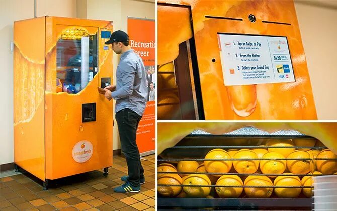 Оранж дата для вендинга личный. Вендинговый Фреш автомат. Автомат для апельсинового сока. Аппарат для апельсинового сока. Аппарат для свежевыжатых соков.