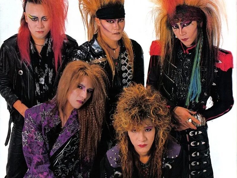 Группы 80. Группа x Japan. Глэм рокеры 80. Глэм метал Фэмили. Группа Металлистов 80.