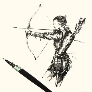 Рисунок стреляющей