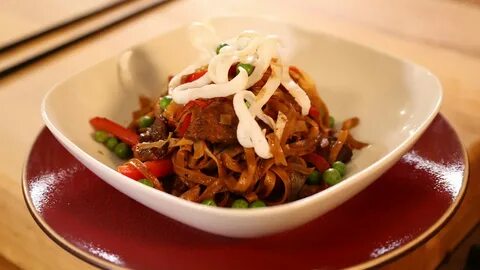 Pork chow mein.