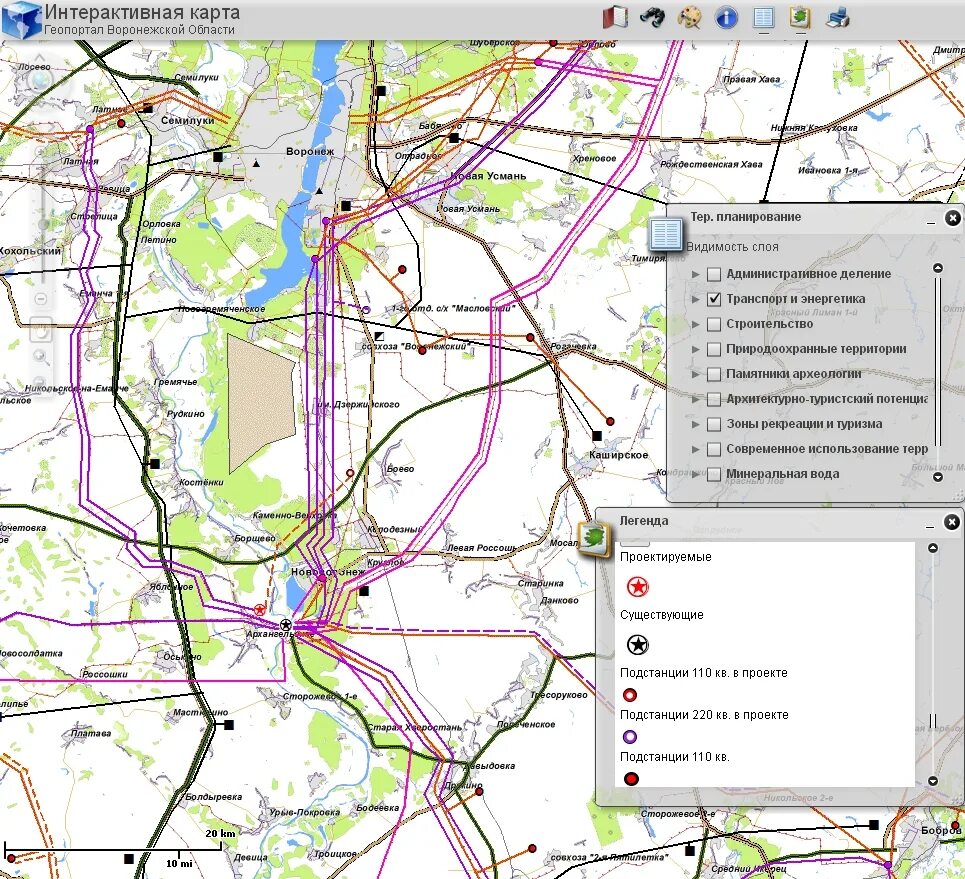 Интерактивная карта. Геопортал Воронежской области. Интерактивная карта схема. Геопортал карта с зонами.