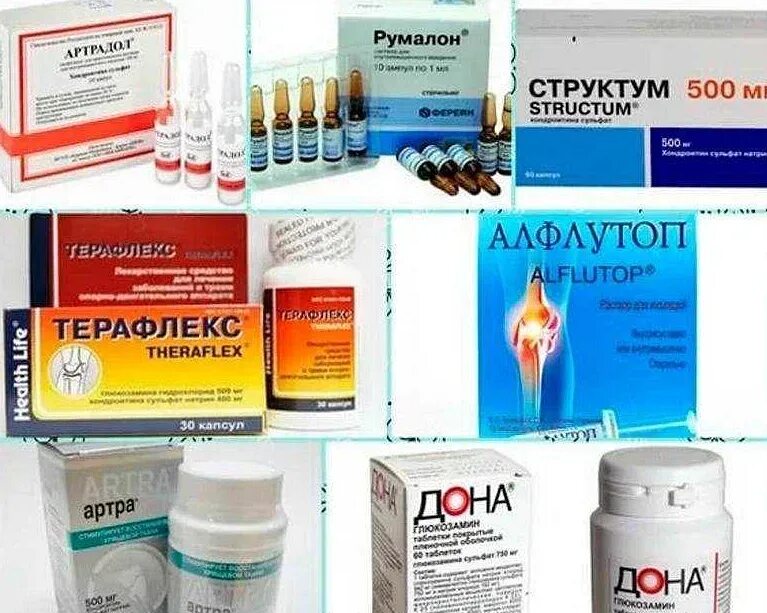 Поколения хондропротекторов
