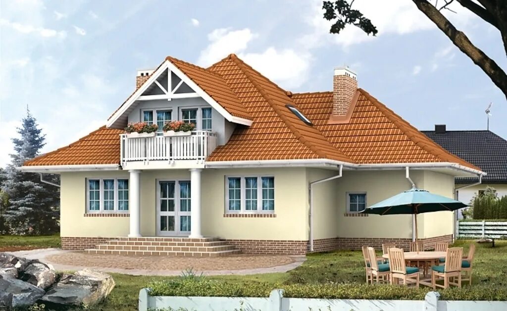 Из коллекции "Кирпичный дом" Крыша, Дом, Наземные бассейны