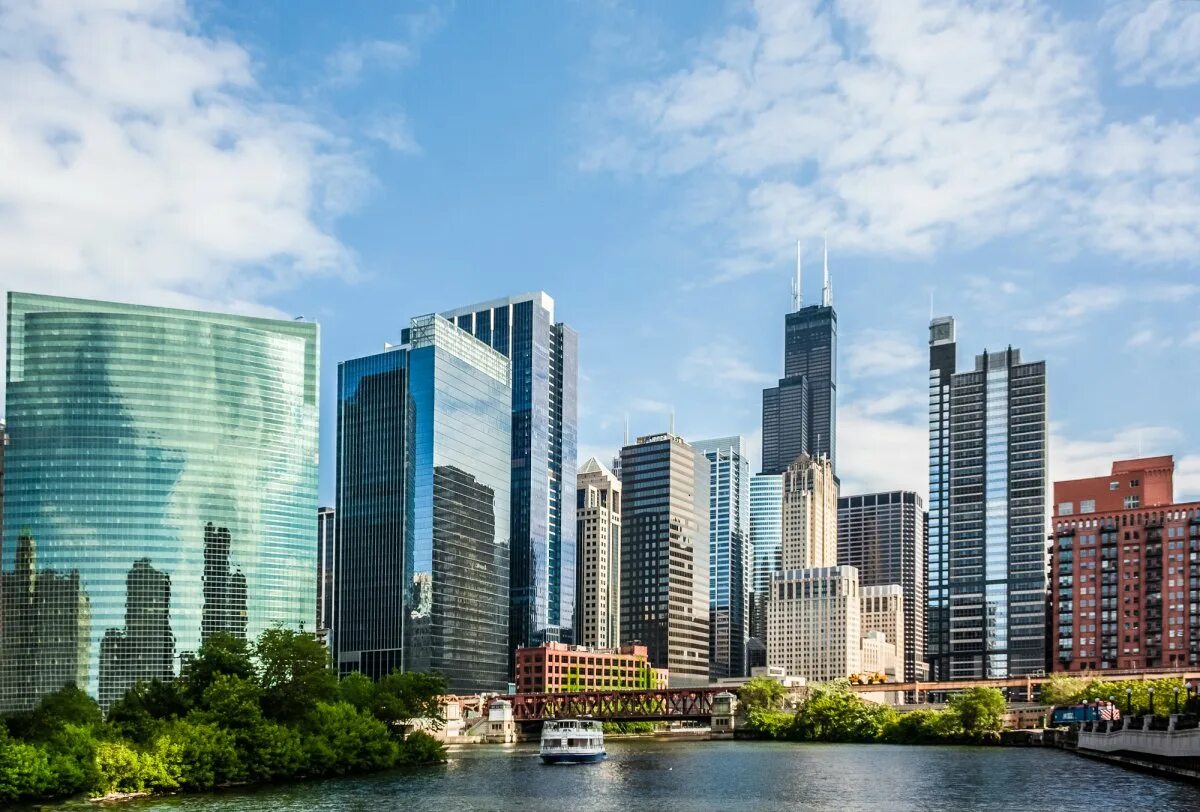 Мегаполис что это. Здание Nuveen Чикаго. Morgan Stanley здание в Нью Йорке. Современный город. Панорама города.