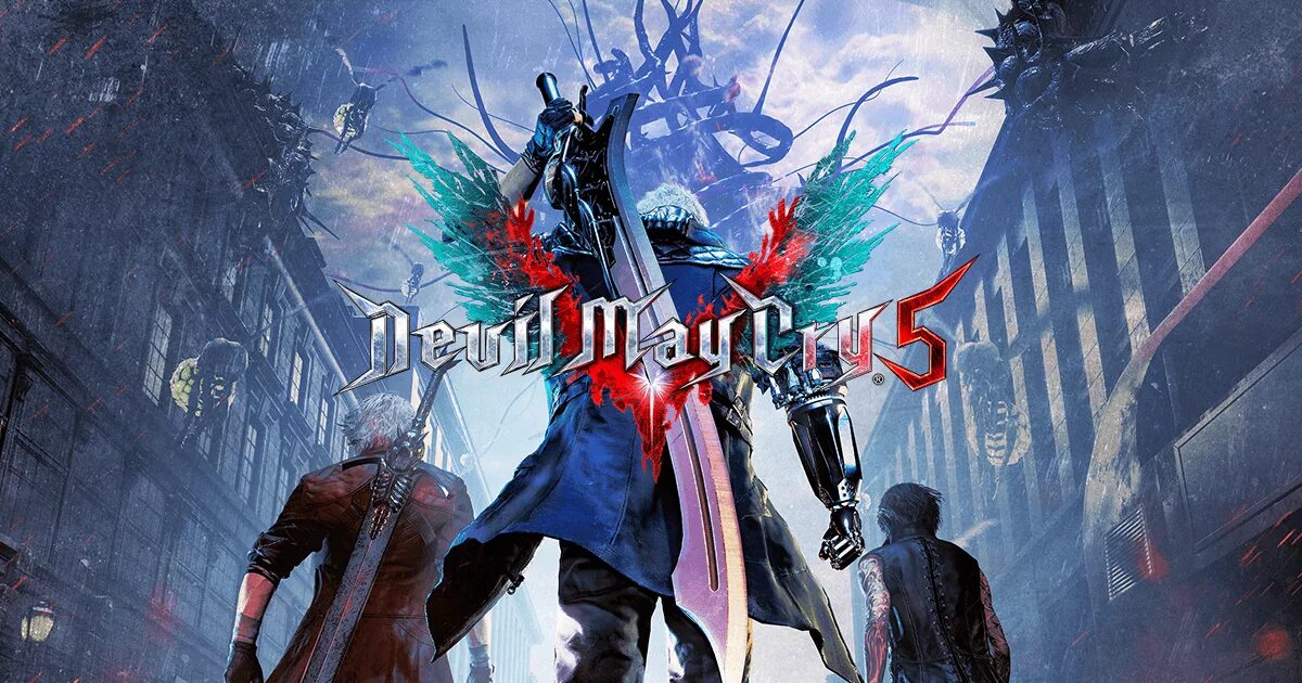 Devil May Cry 5. DMC Devil May Cry 5. Devil May Cry 5 обложка. Devil May Cry 5 ps4.