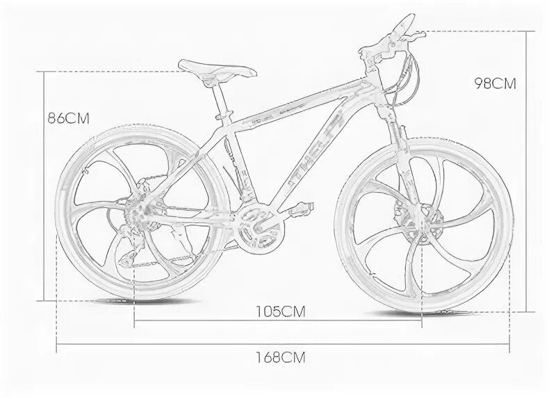 Габариты велосипеда 26 дюймов. Велосипед Ролис 18 скоростей 21 дюйм рама 26 дюймов колеса. Esperia велосипед 26 дюймов габариты. Габариты горного велосипеда 29 дюймов.