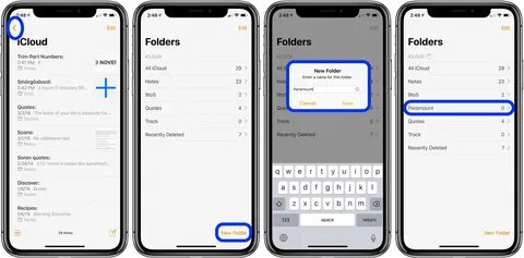 Как сделать общую заметку на iphone