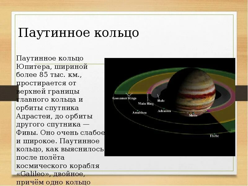 Кольца Юпитера. Кольца Юпитера кольца Юпитера. Структура колец Юпитера. Строение и состав колец Юпитера.