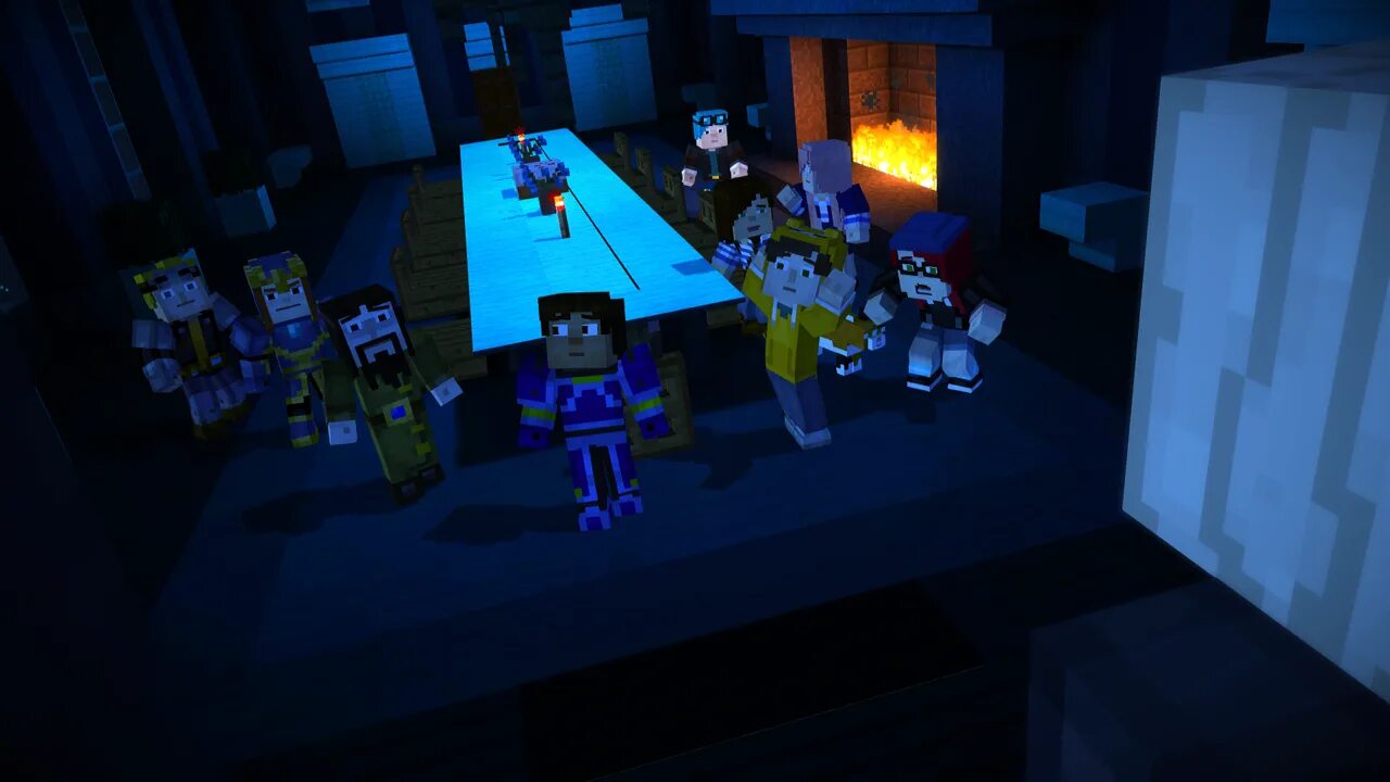 Запусти майн. Minecraft: story Mode. Портал майнкрафт стори мод. Minecraft story Mode Episode 6. Minecraft story Mode the Secrets of the Nether.