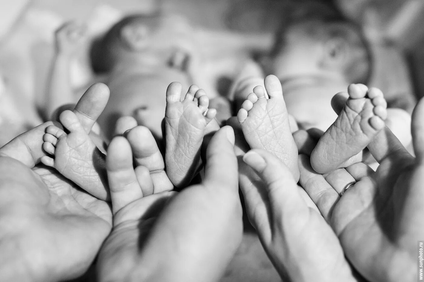Мама папа близнецы. Мама папа и двойняшки. Ножки новорожденных близнецов. Семья с двойней. Семья с младенцем.