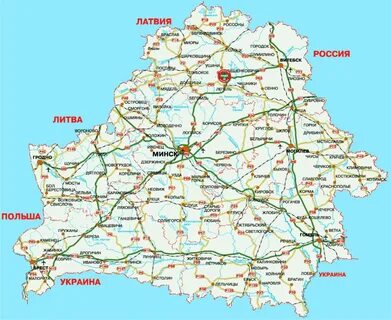 Гугл карта белоруссии