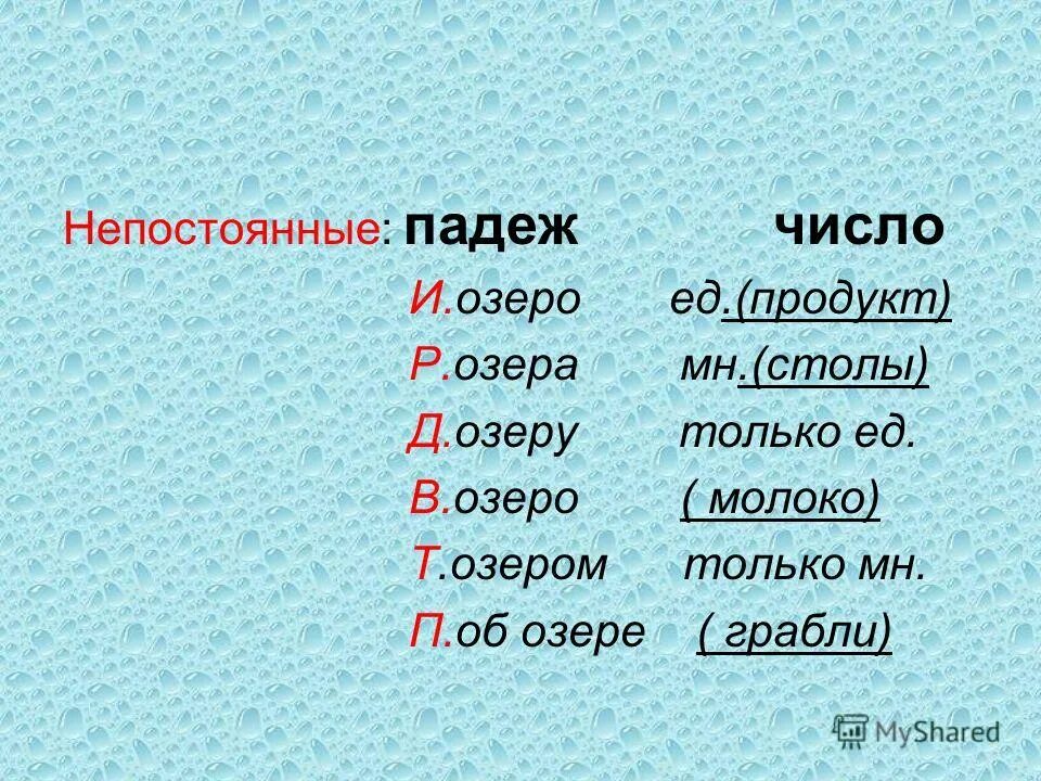 Озеро во множественном числе