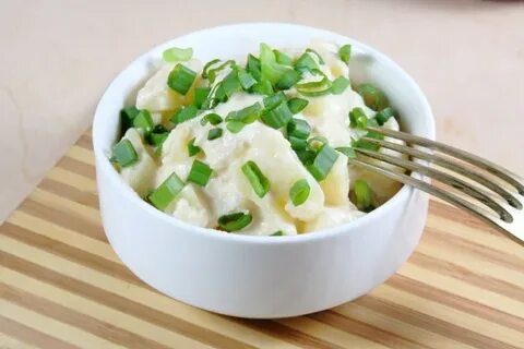Картошка вареная с молоком