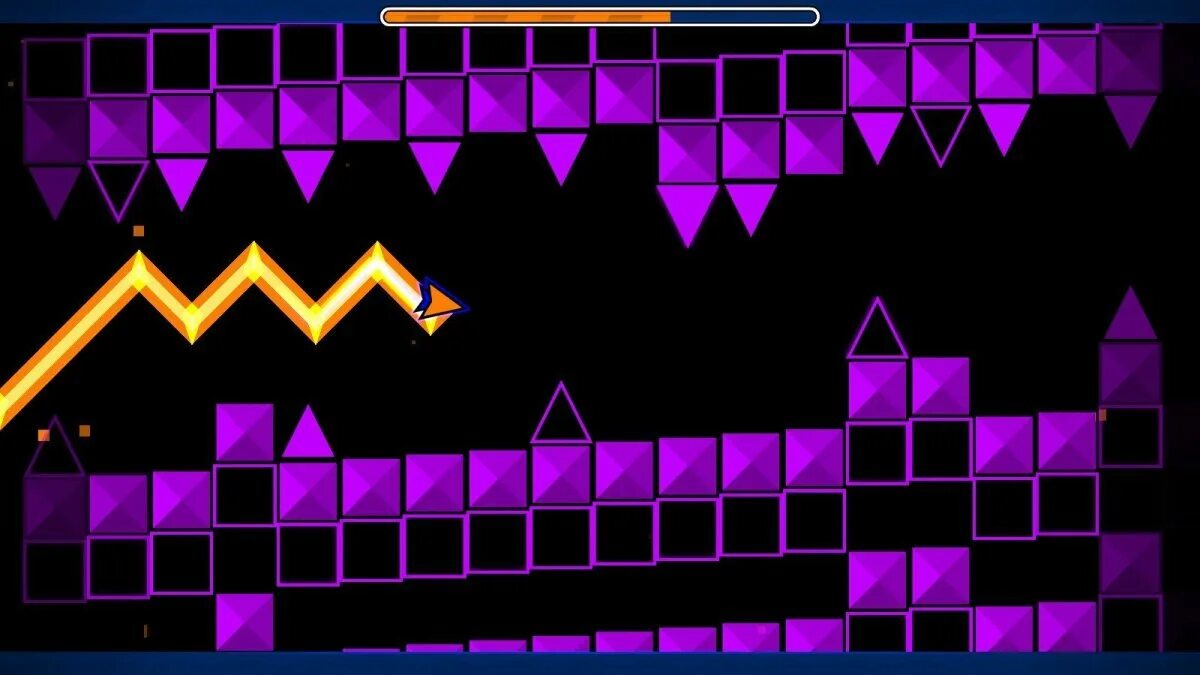 Geometry dash bridge. Geometry dash левел. кубик геометрии даш. geometry dash фон. самая первая геометрия даш.