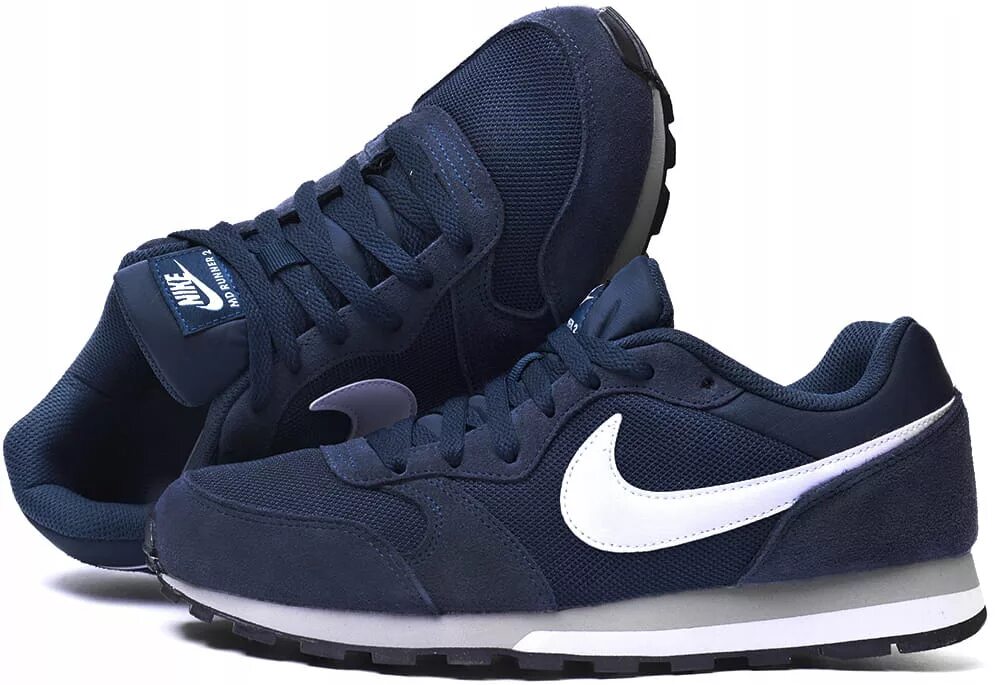 Nike runner мужские. Найк MD Runner 2. Nike 749794-410. Nike MD Runner 2 мужские. Nike MD Runner 2 синие.