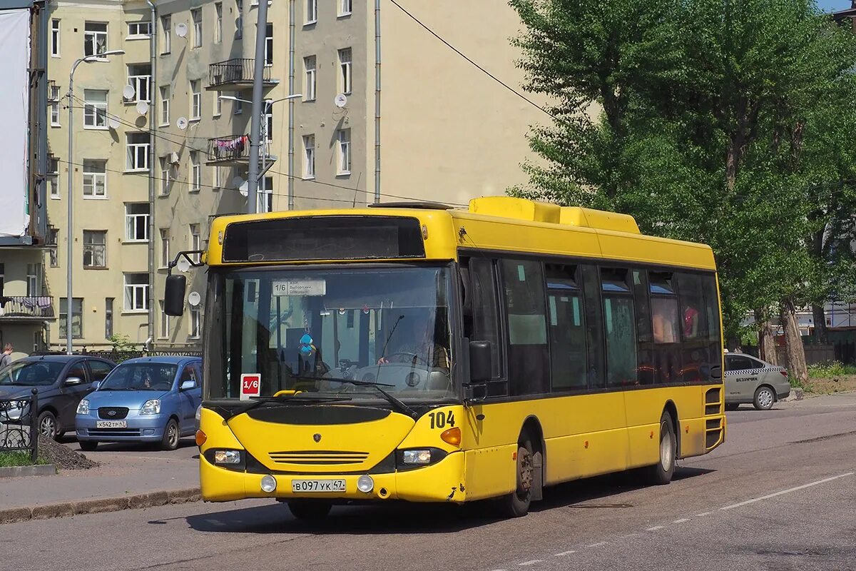 Автобус выборг изменение. Scania OMNILINK cl94ub. Виплайн Выборг автобусы. Автобус 1/6 Выборг. Scania OMNILINK Выборг.