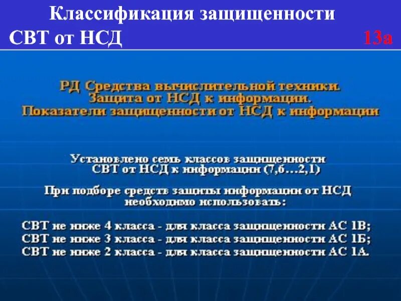 Классы защищенности Сирд. Классы свт от НСД. Классификация свт. Классы защищенности свт. Класс защищенности от несанкционированного доступа