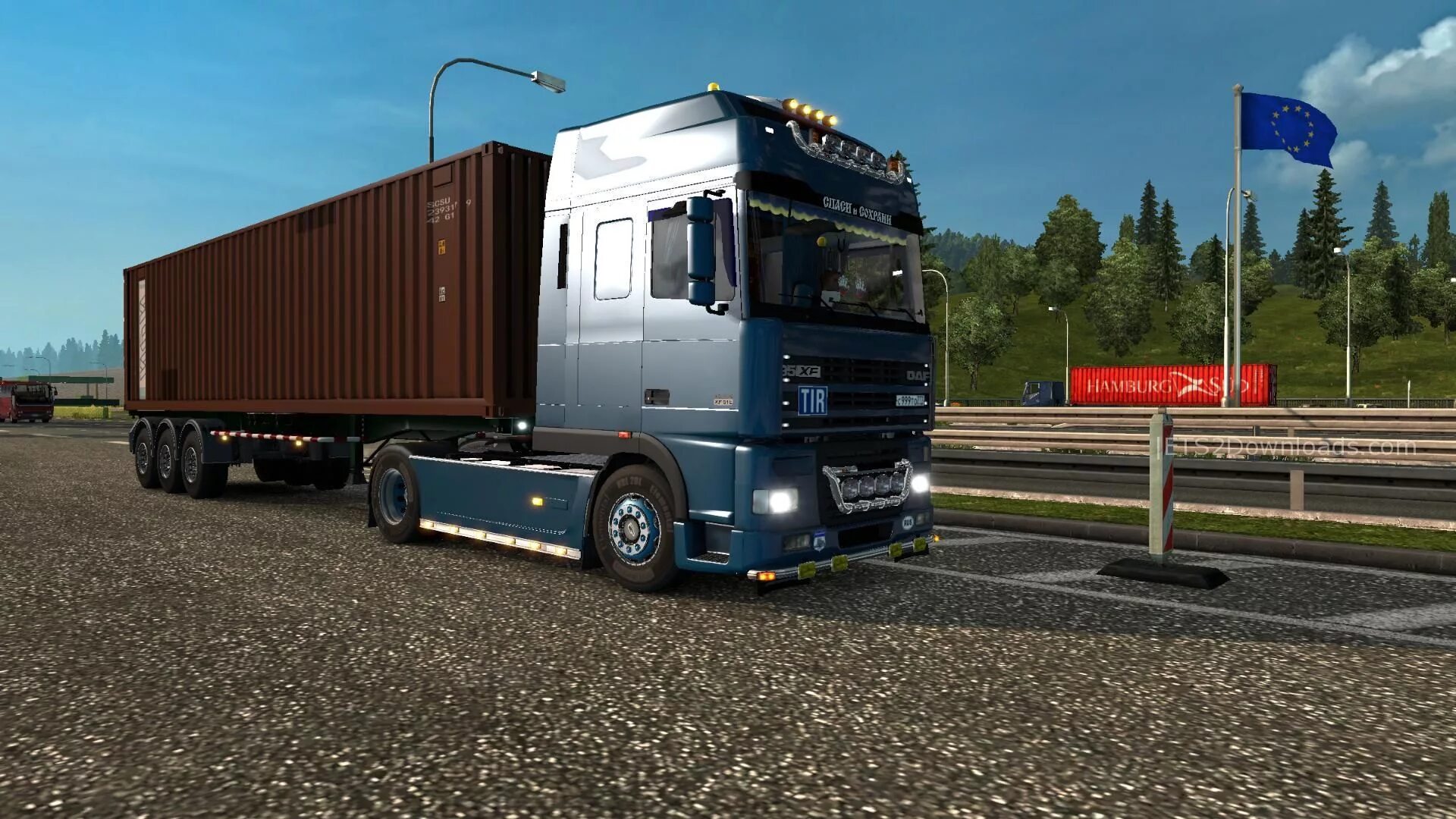 Mod 1.46 ets 2. Daf xf 95 ets 2. мод daf xf 95. daf xf 95 euro 2. daf xf95 ets 2 1.38.