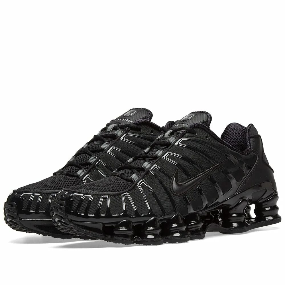 Купить черные кроссовки. Найк шокс черные. Nike Shox TL Triple Black. Nike Shox TL черные. Nike Shox TL Black Metallic Hematite.