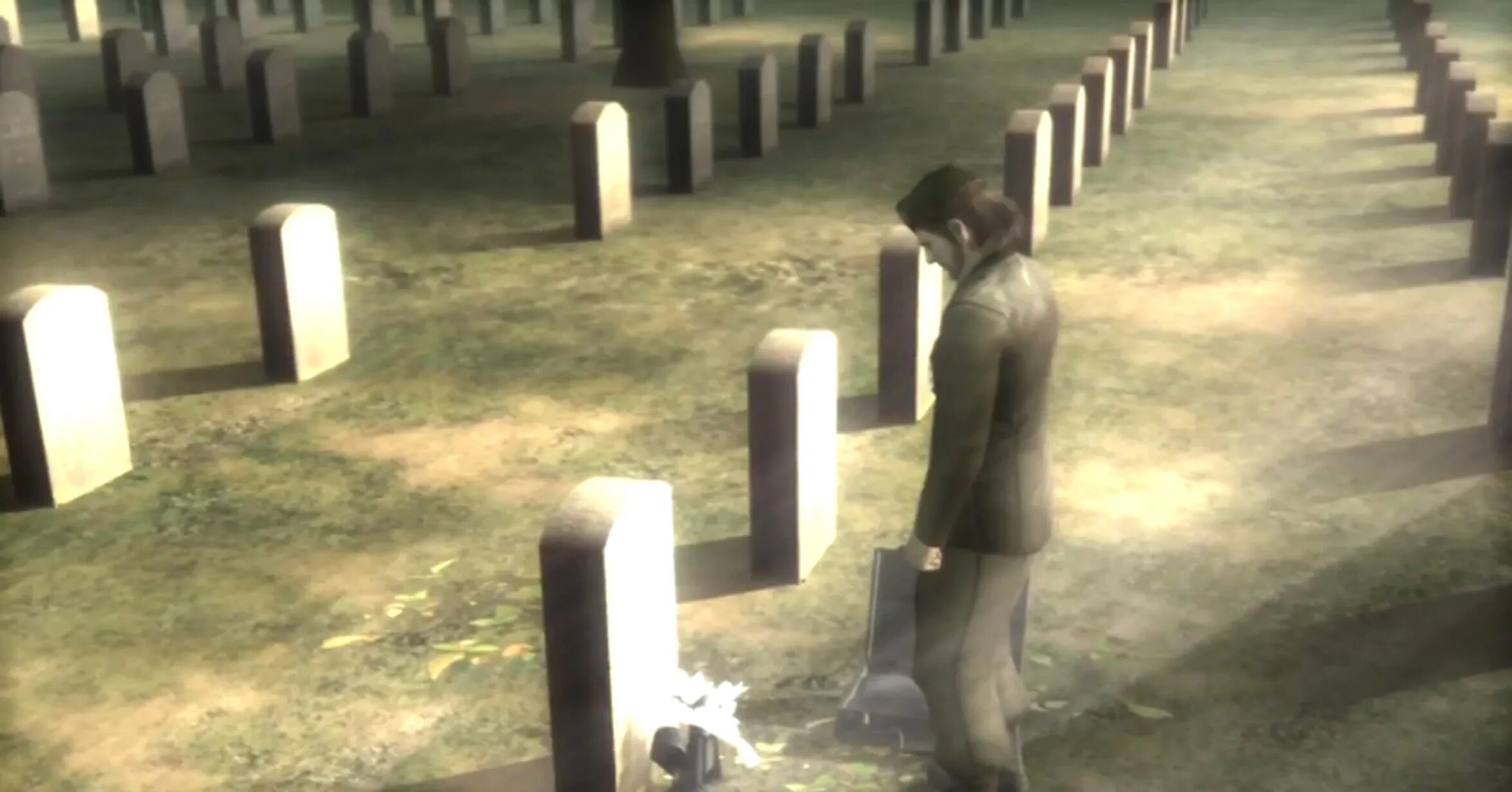 Похороны расула биг босса. Могила босс МГС. Metal Gear Solid 3 кладбище. Биг босс и Солид Снейк на могиле. Metal Gear Solid 4 Grave.