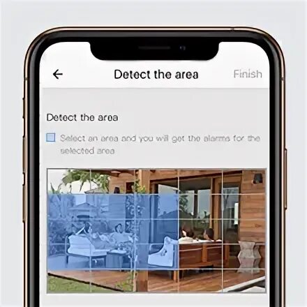 Detect area