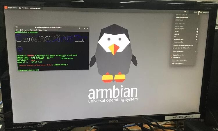 Armbian. Armbian Linux. Образ Armbian. Armbian 5.25+. Armbian i3 desktop.