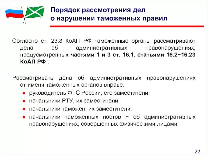 Порядок рассмотрения дела КОАП. Часть 1 статья 16. Таможенные органы административные правонарушения. Ст.3.16 КОАП РФ.