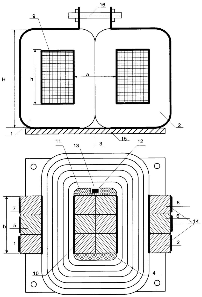 Малый трансформатор. Чертеж Броневого трансформатора. Броневой трансформатор схема. Броневой пластинчатый трансформатор чертеж. Тороидальный магнитопровод чертеж.