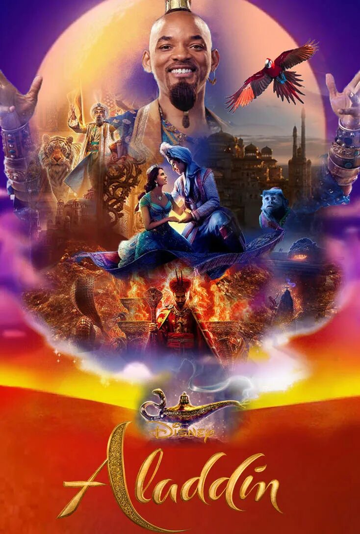 Аладдин Aladdin 2019 Постер.