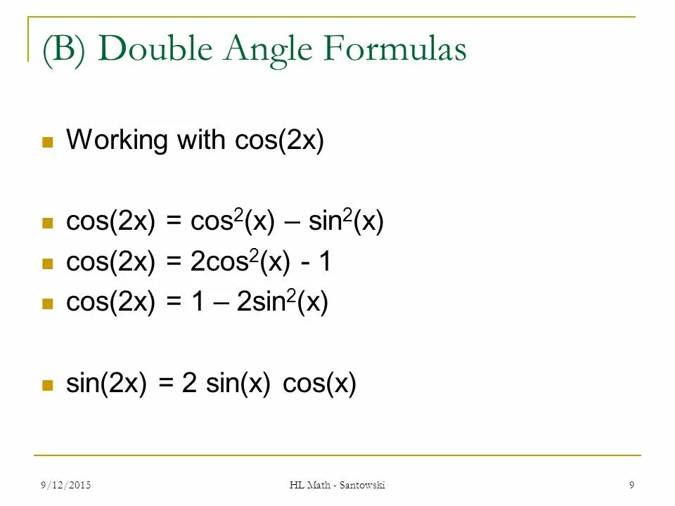 Чему равен cos2x. Как раскрыть cos2x. 1 Sin2x+cos2x формула. Cos 2x формулы. 2 cos в квадрате x