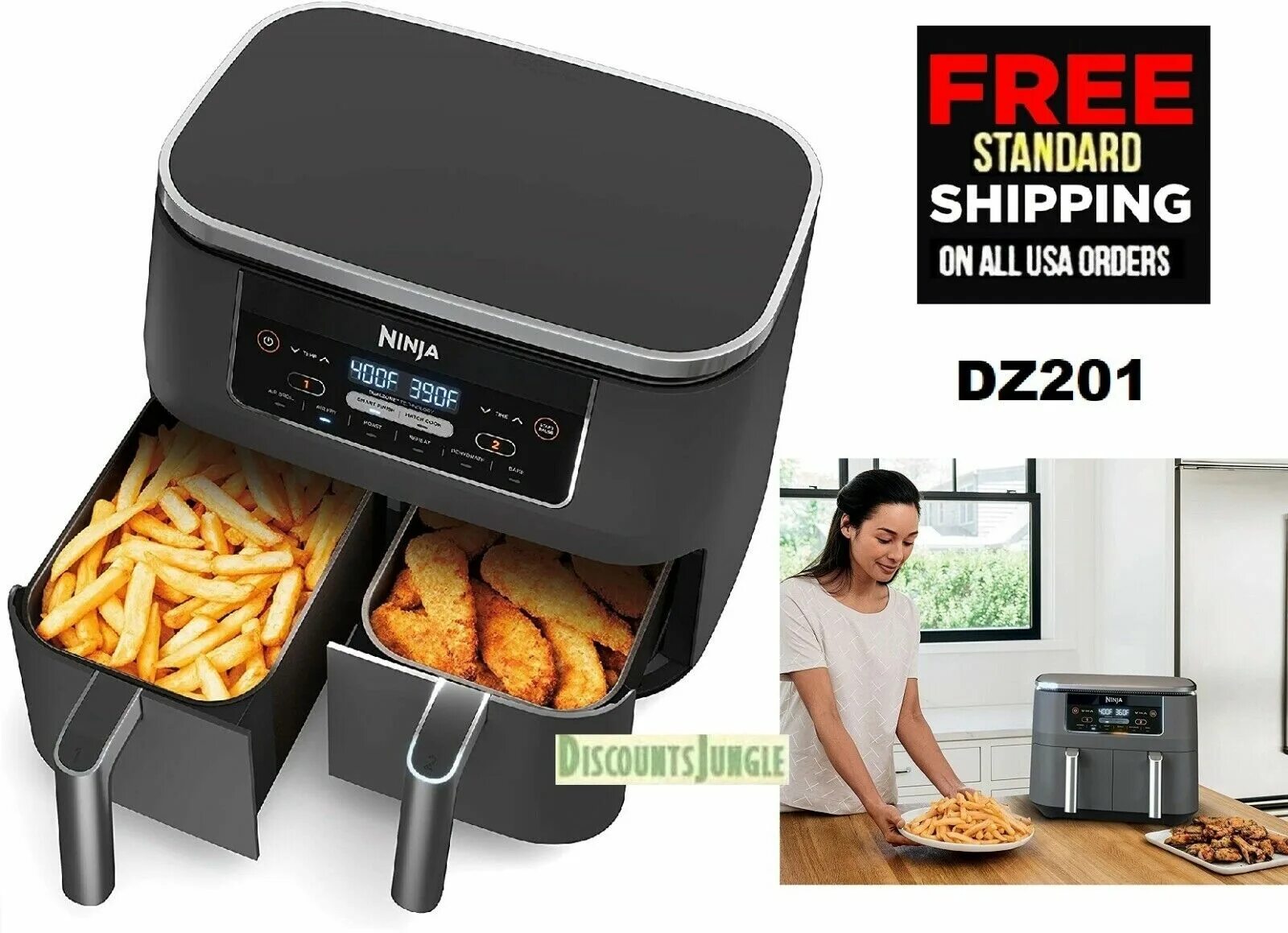 Cat dz201. Ninja dz201 Foodi 8 Quart Air Fryer. Dz201 Ninja. Ninja Foodi Smart XL. Air Fryer with DUALZONE.