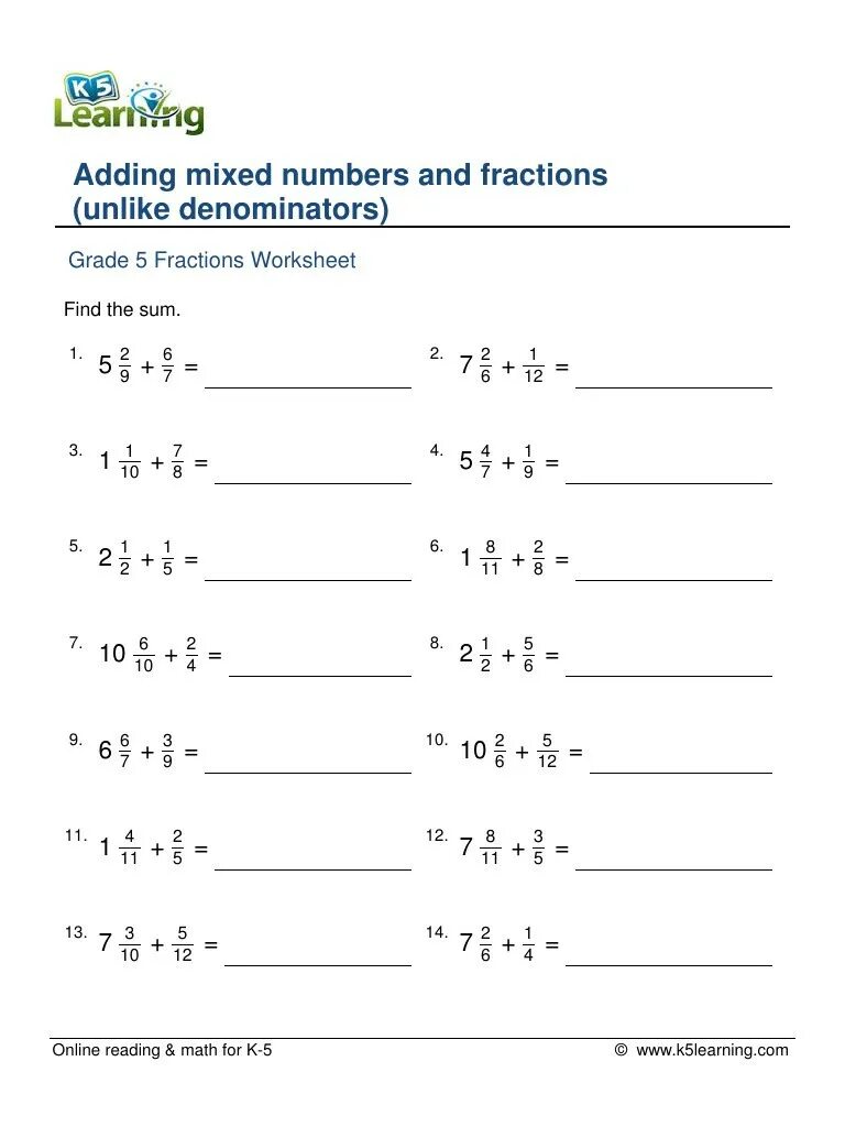 Adding. Adding Mixed numbers. Adding fractions. Fractions Worksheets Grade 5. Addition of fractions 5 Grade.