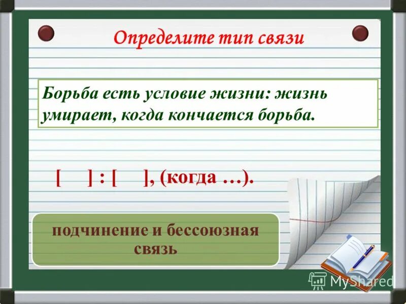 6 предложений с бессоюзной связью. Подчинение и бессоюзная связь. Разные виды связи. Предложения с разными видами связи презентация. Сложные предложения с разными видами связи.